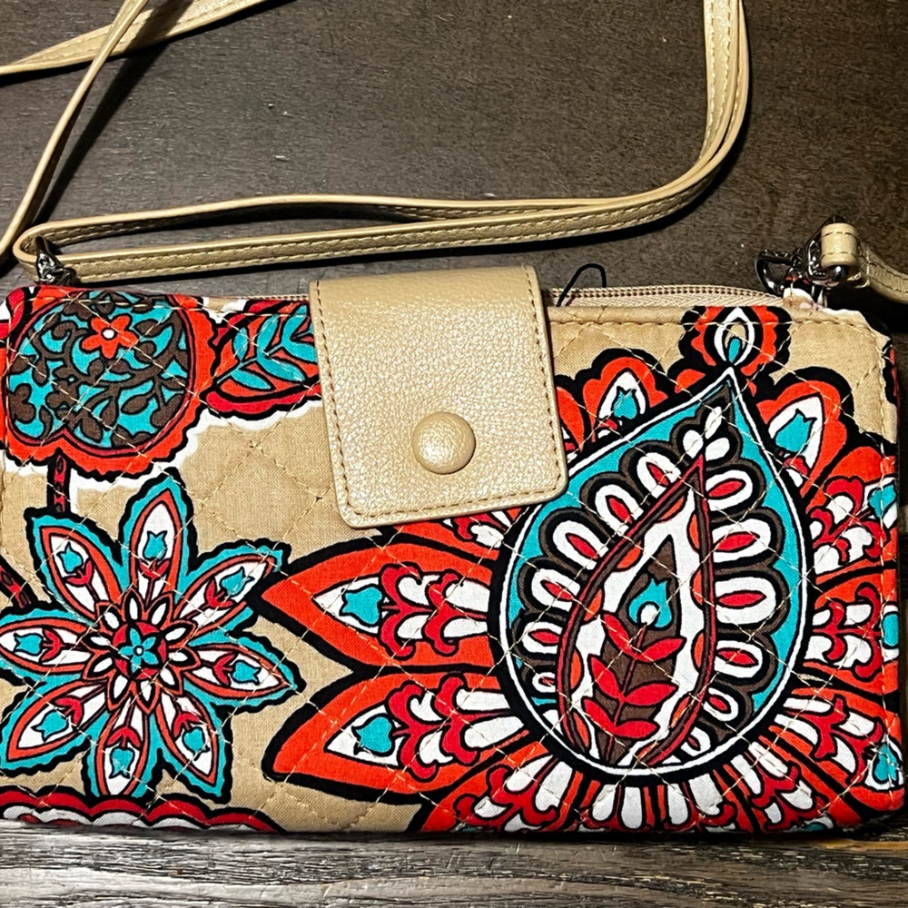 Vera Bradley Red and Teal Floral Set